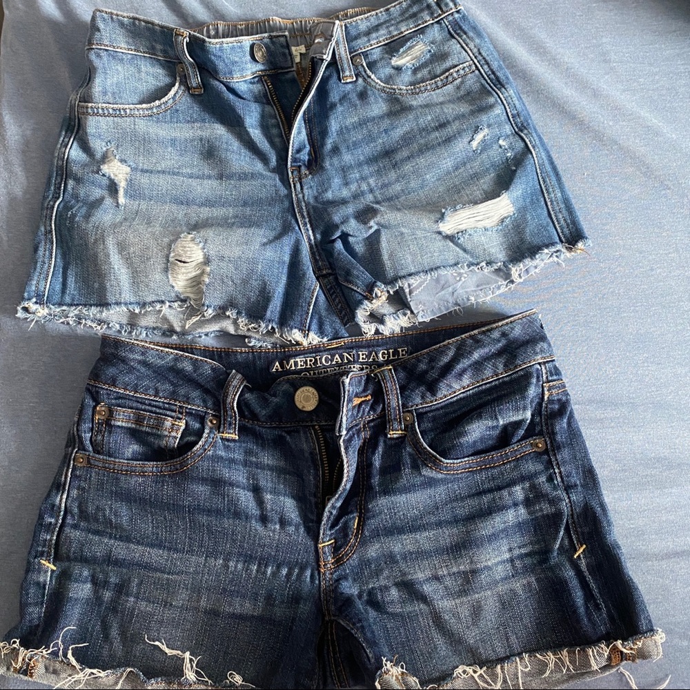 Cutoff shorts